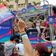 People at Taipei’s pride parade on Oct. 28, 2017.